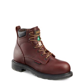 Red Wing SuperSole® 2.0 6-inch Waterproof CSA Safety Toe Veiligheidsschoenen Heren Bordeaux - 3504